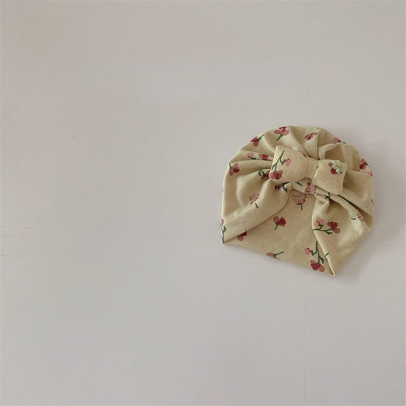 Wholesale Cotton Baby Bow Hats